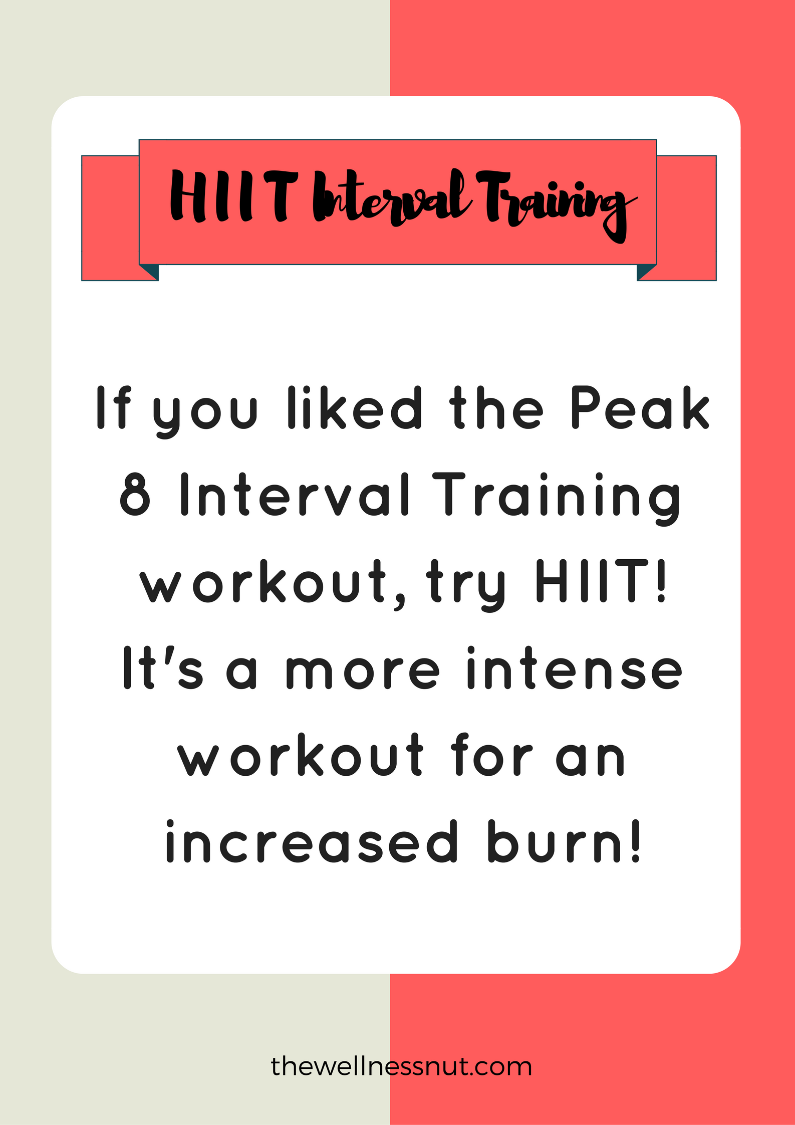 High Intensity Interval Training-HIIT